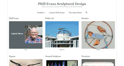 Desktop Screenshot of phillevans.com